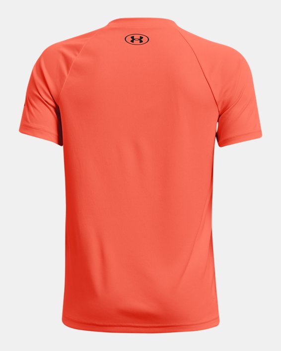 T-shirt à manches courtes Project Rock Tech™ Respect pour garçon, Orange, pdpMainDesktop image number 1
